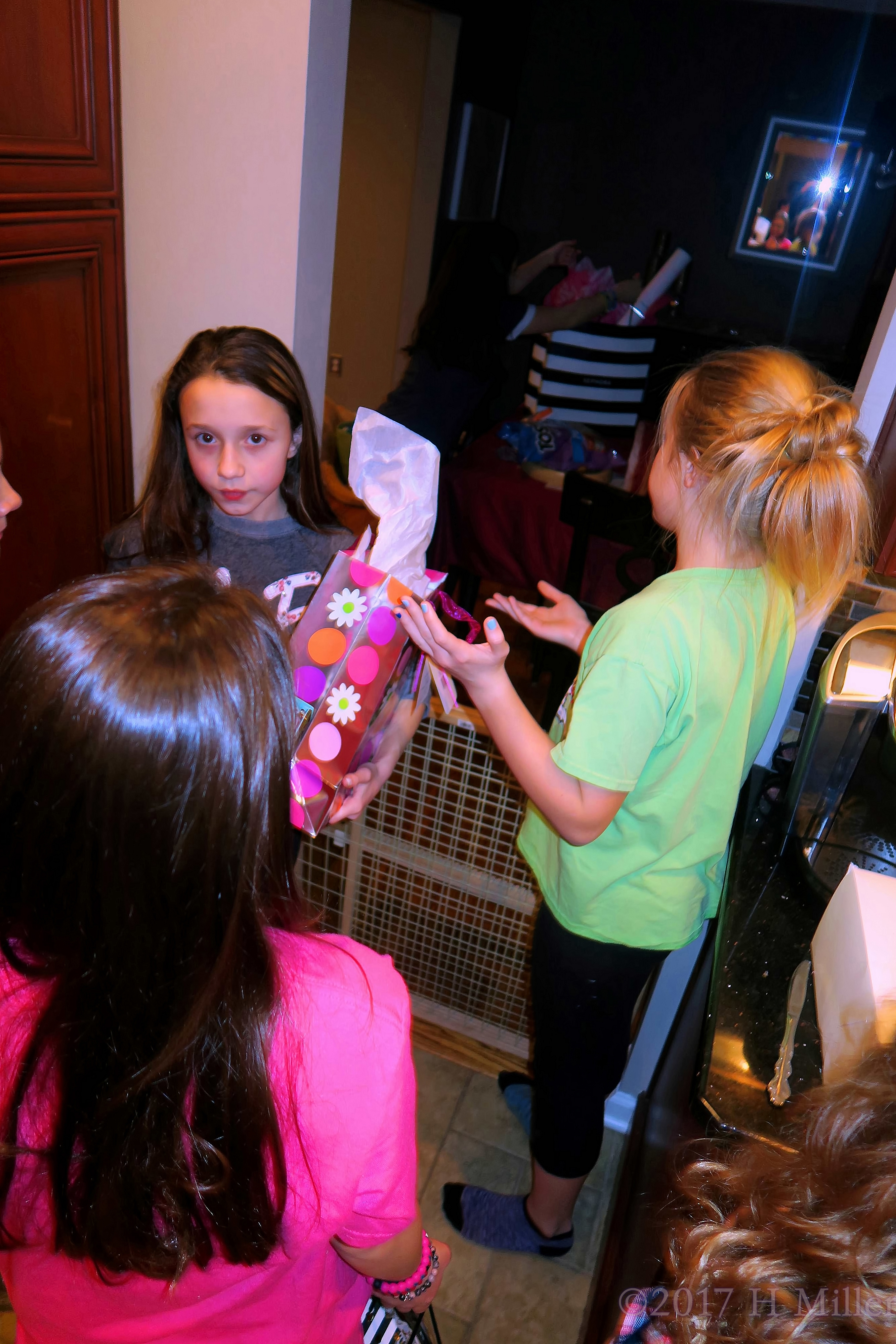 Bringing The Birthday Gifts Down To The Spa. 4 Bringing The Birthday Gifts Down To The Spa. 4