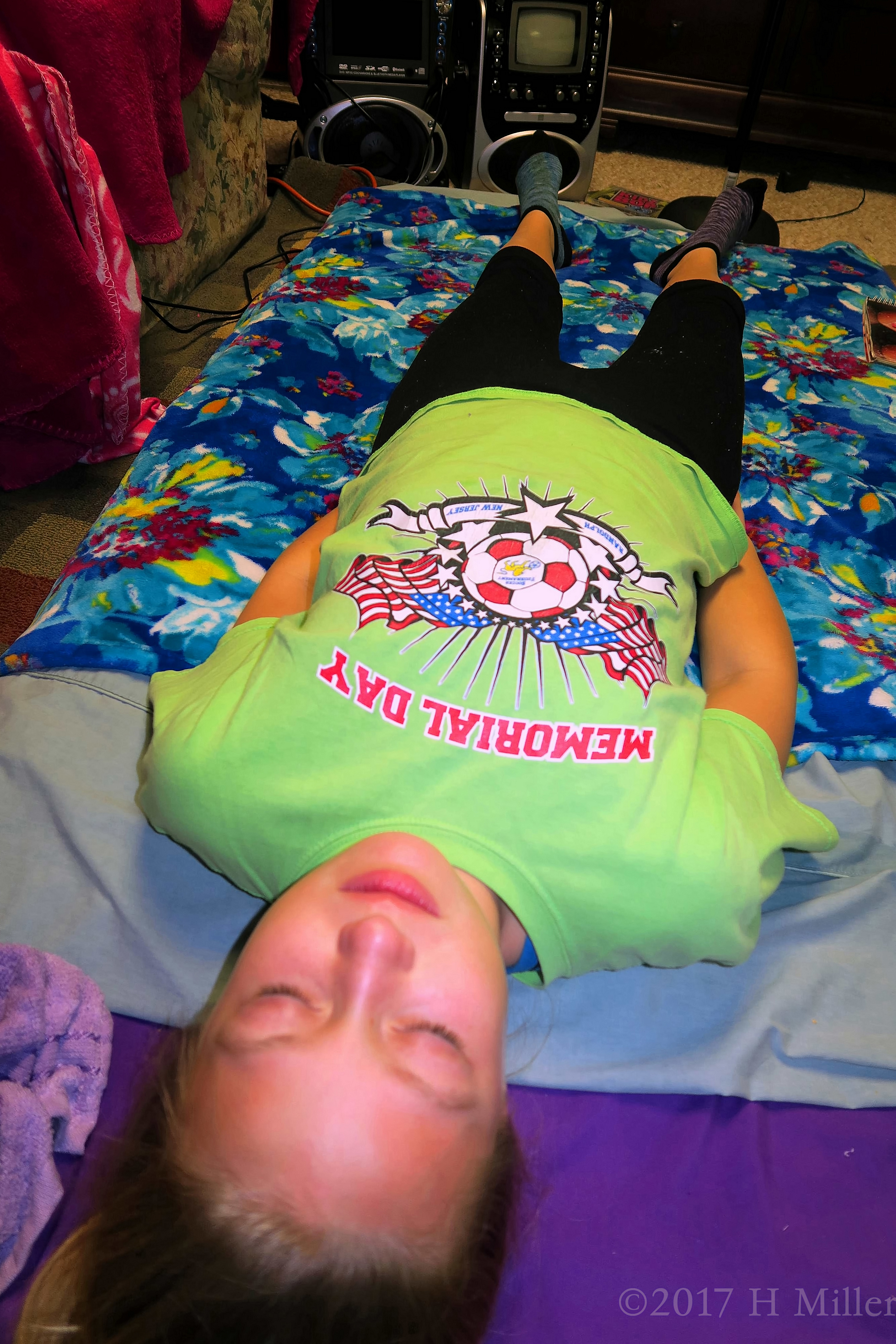 She Is Relaxed And Ready For Her Spa Treatment. She Is Relaxed And Ready For Her Spa Treatment.