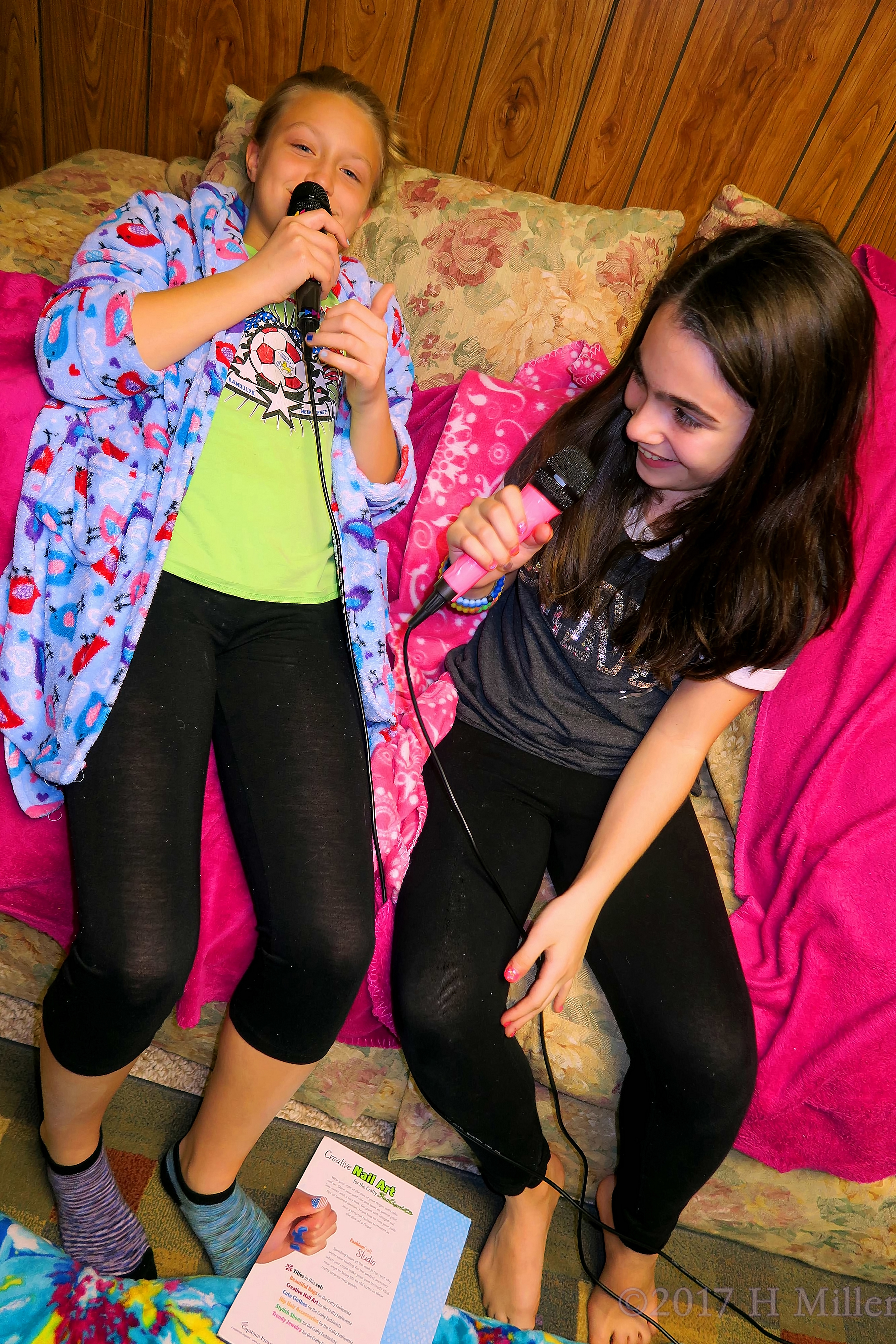 Smiling, Laughing, And Singing At The Kids Spa Party! Smiling, Laughing, And Singing At The Kids Spa Party!