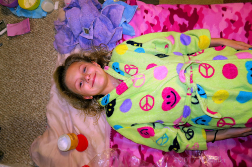 Another Big Smile Before Her Kids Facial! Another Big Smile Before Her Kids Facial!