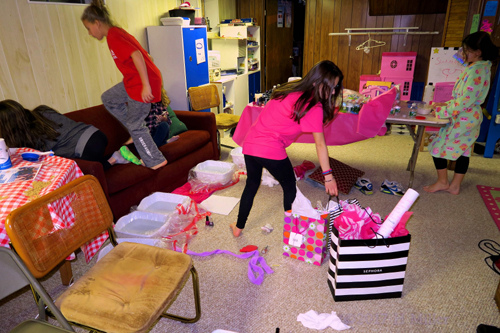 Everyone Gets Ready For The Birthday Girl To Open Her Presents! 