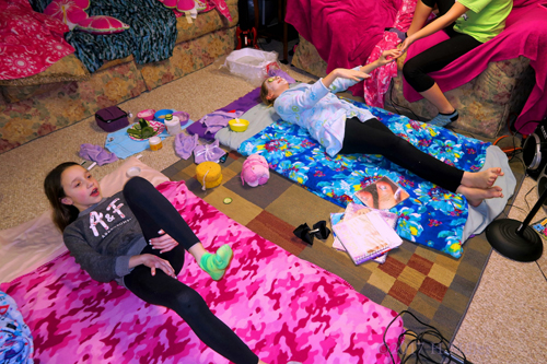 Getting Ready For Her Facial. Getting Ready For Her Facial.