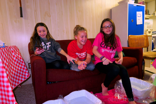 Hanging Out At The Kids Party. Hanging Out At The Kids Party.