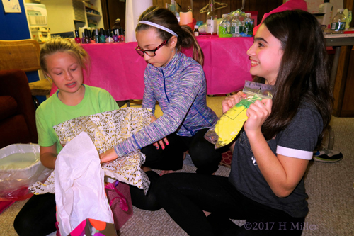 Showing Everyone Her New Gift! Showing Everyone Her New Gift!