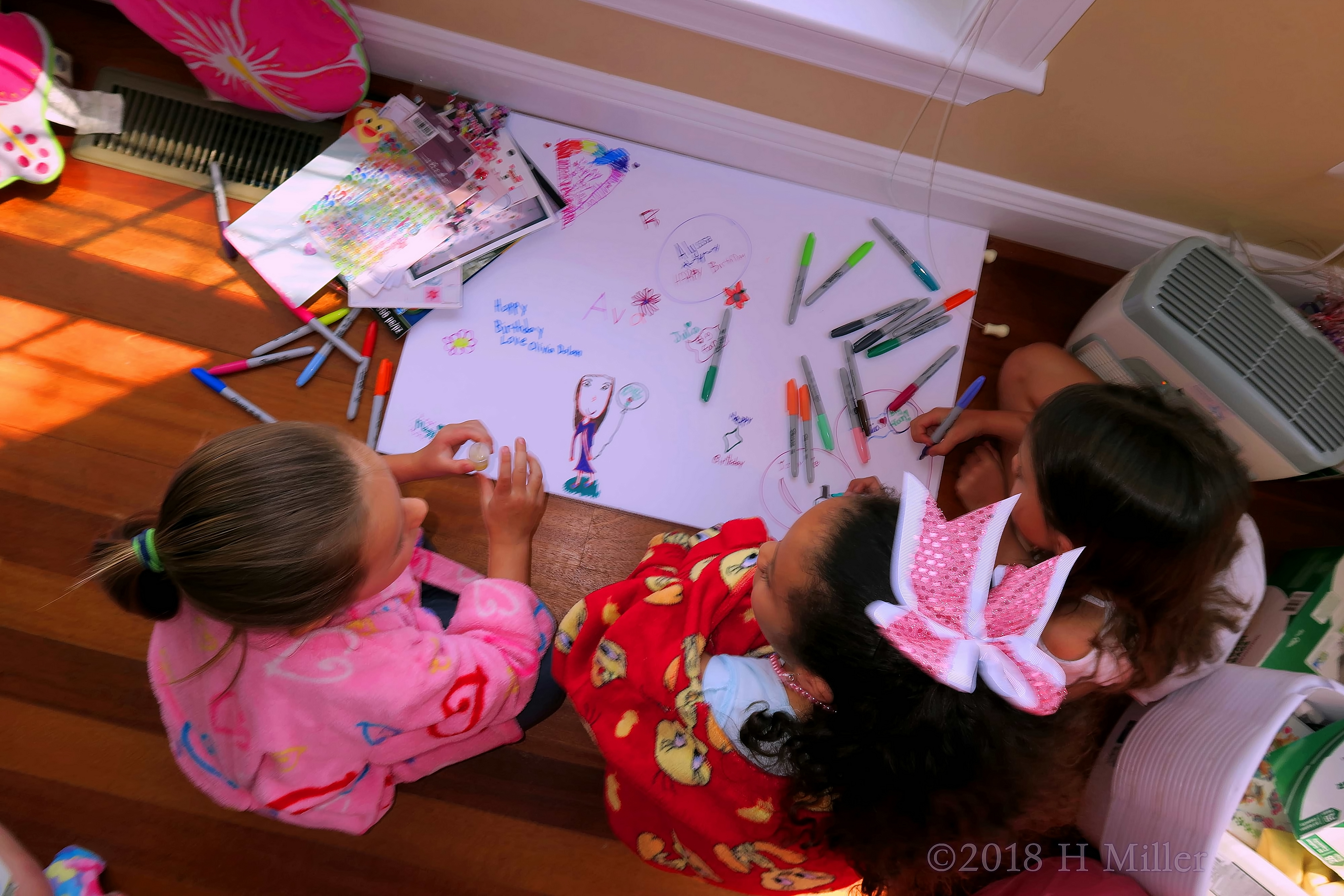 Designing The Kids Spa Birthday Card. Designing The Kids Spa Birthday Card.