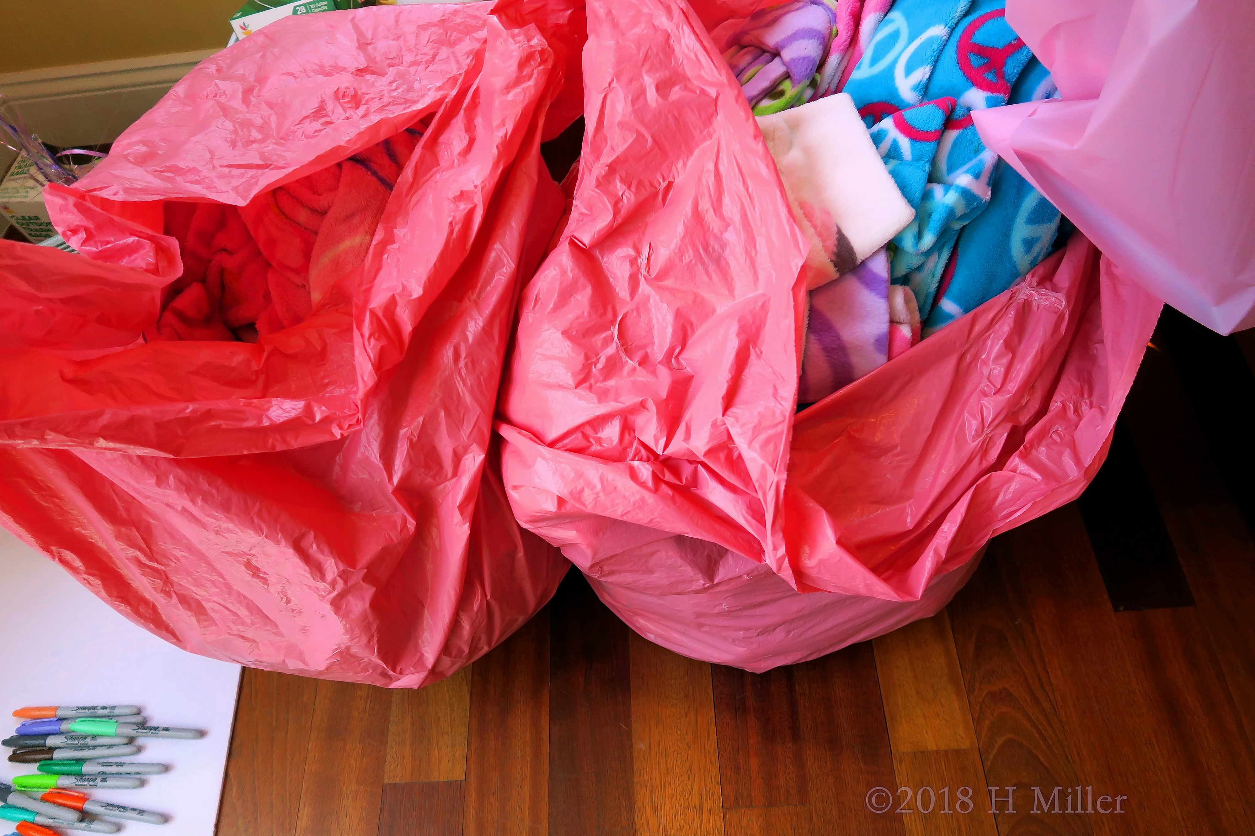 The Spa Robes In Pink Bags For The Kids Spa Party! The Spa Robes In Pink Bags For The Kids Spa Party!