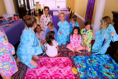 Getting Ready For The Spa Party Group Picture. Getting Ready For The Spa Party Group Picture.