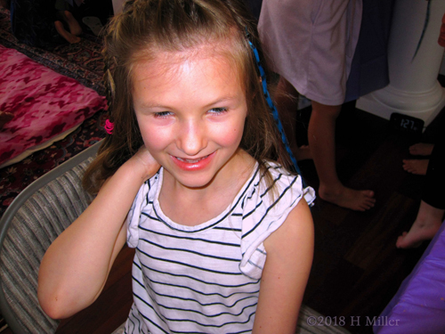 She Really Loves Her New Girls Hairstyle! She Really Loves Her New Girls Hairstyle!