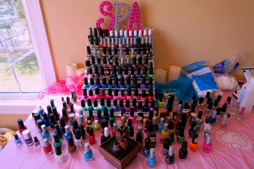 So Many Nail Polish Colors To Choose From At The Kids Nail Salon! So Many Nail Polish Colors To Choose From At The Kids Nail Salon!