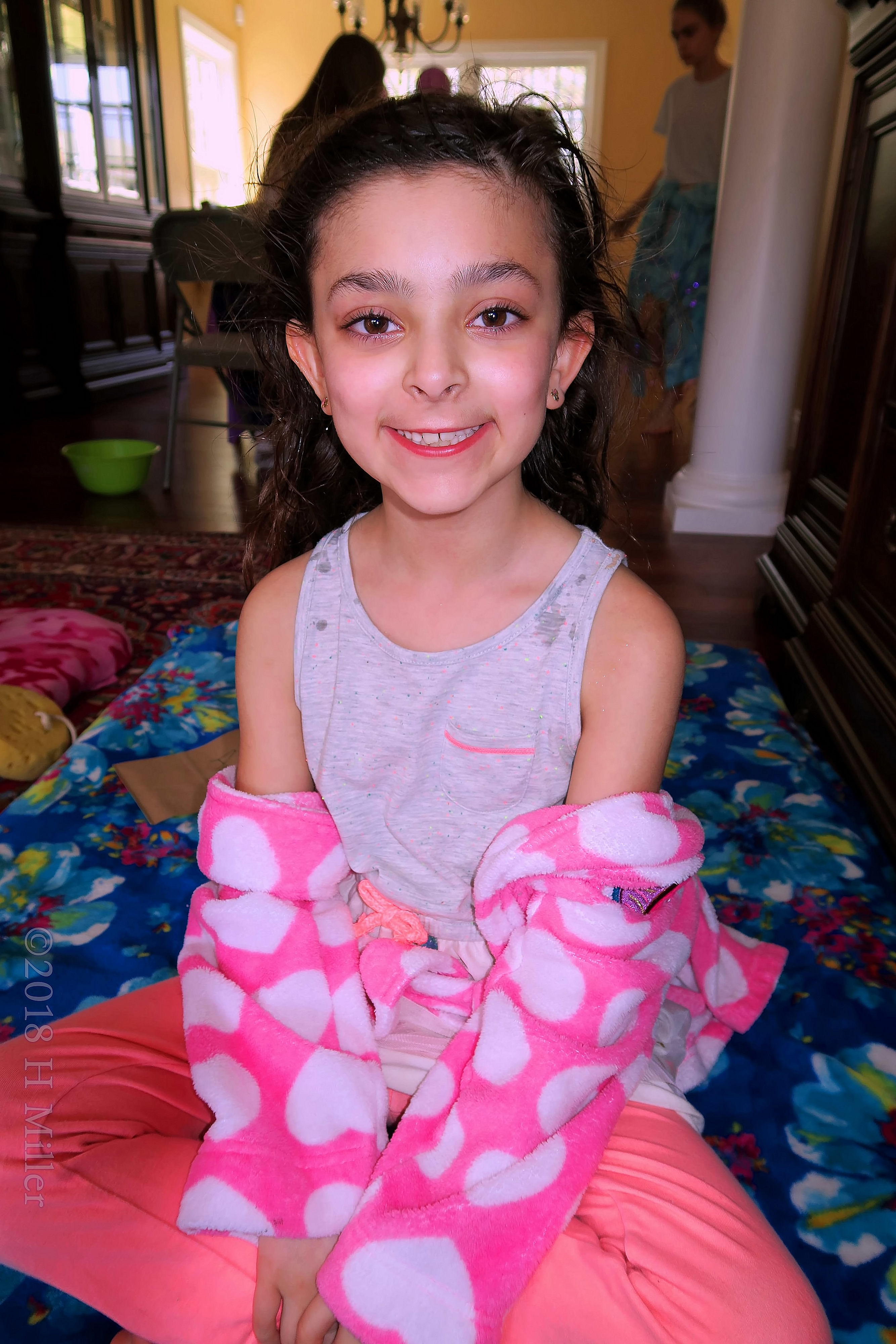 The Birthday Girl After Girl's Facials! The Birthday Girl After Girl's Facials!