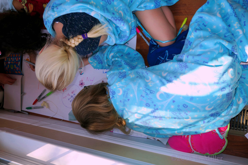 Designing The Kids Spa Birthday Card Together! Designing The Kids Spa Birthday Card Together!