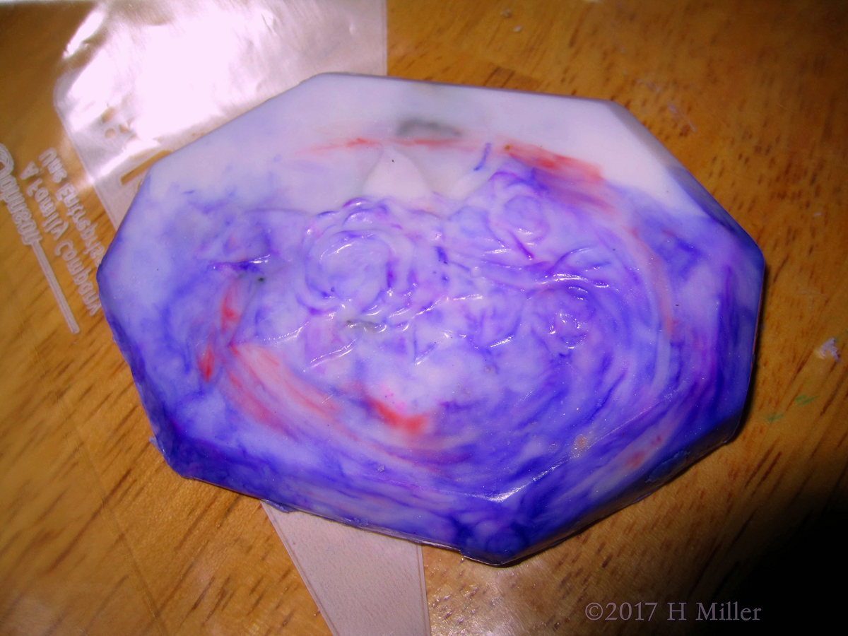 That Lovely Marbled Effect Makes The Kids Craft Soap So Pretty! 