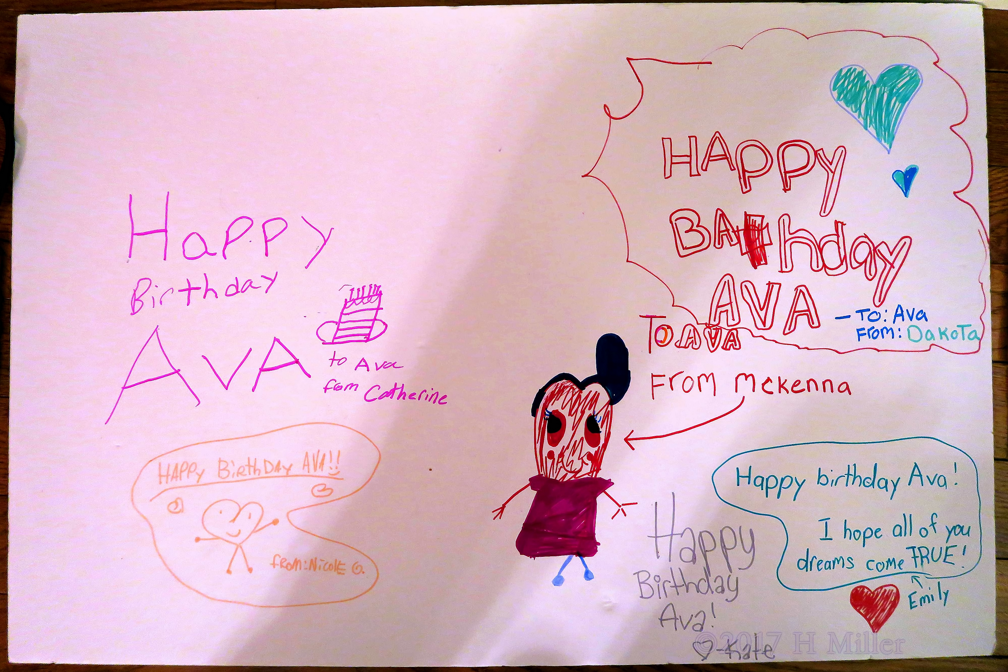 Everyone's Spa Birthday Card Wishes For Ava Everyone's Spa Birthday Card Wishes For Ava