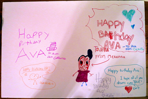 Everyone's Spa Birthday Card Wishes For Av