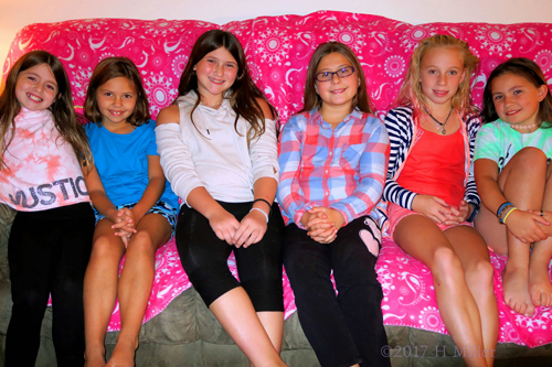 The Girls Are Ready For Their Day Of Fun Kids Spa Activities! The Girls Are Ready For Their Day Of Fun Kids Spa Activities!