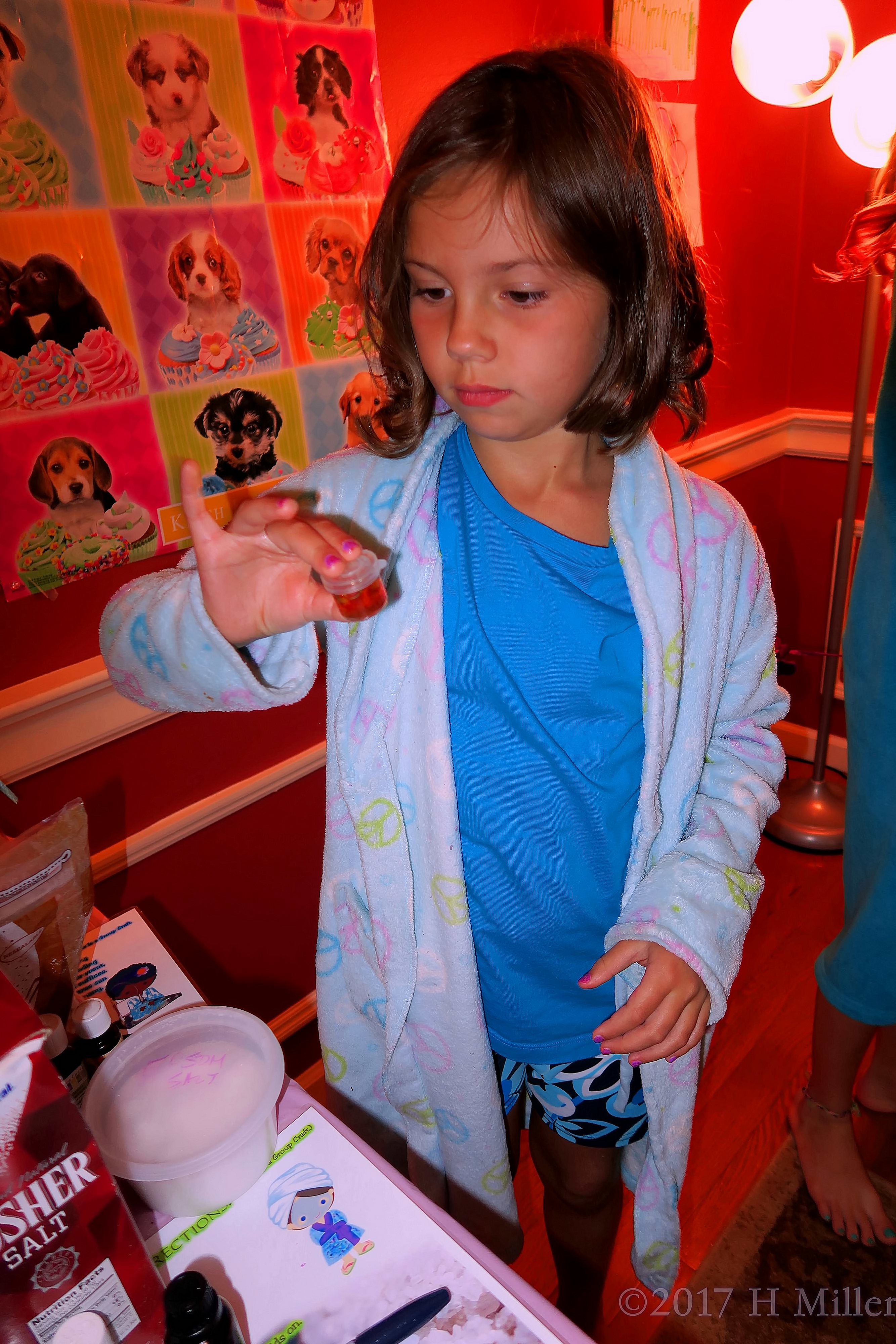 Bottles Of Lip Balm Need To Be Shaken At The Kids Craft Table. Bottles Of Lip Balm Need To Be Shaken At The Kids Craft Table.