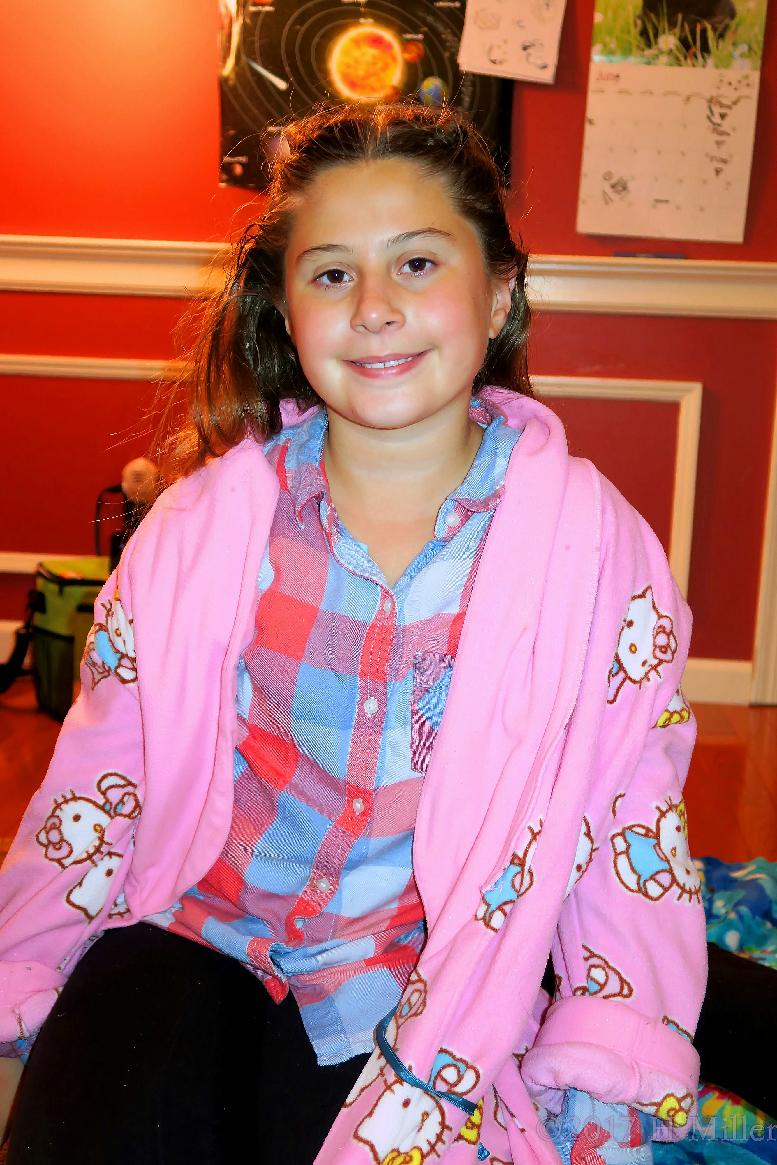 Having A Good Time After Her Girls Facial. Having A Good Time After Her Girls Facial.