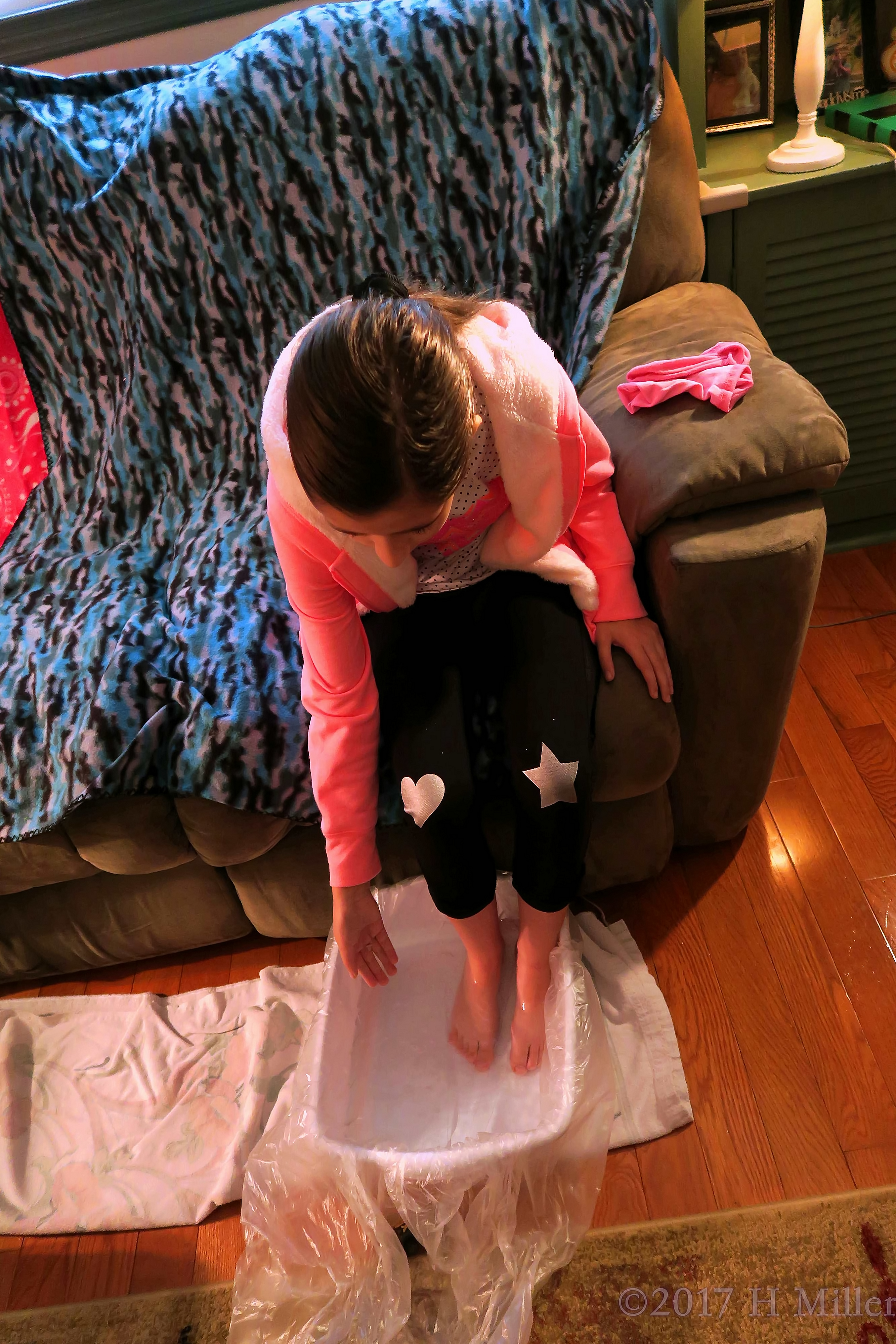 Salts Make The Skin Smooth During Kids Pedicures. Salts Make The Skin Smooth During Kids Pedicures.