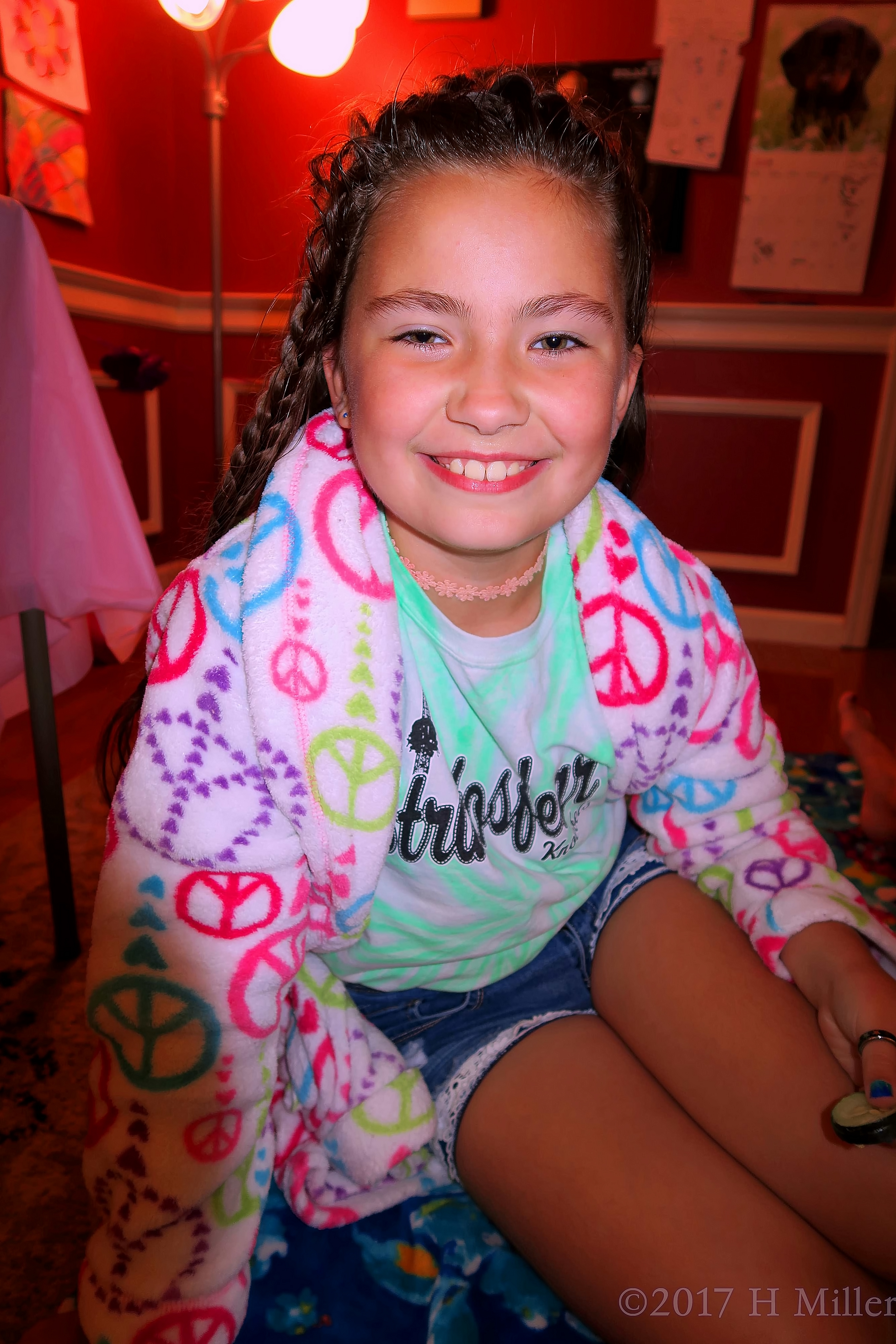 The Birthday Girl Is Getting A Girls Facial. The Birthday Girl Is Getting A Girls Facial.