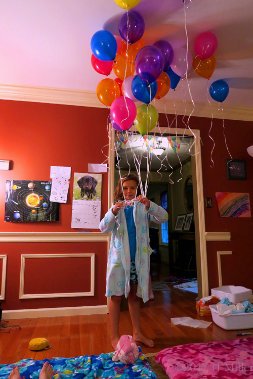 Balloons Add To The Birthday Party Vibe.