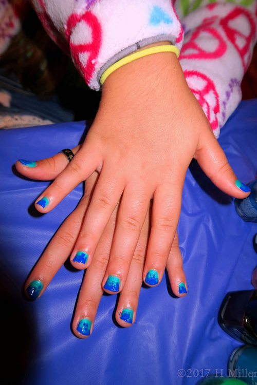 Loving Such A Colorful Girls Manicure! Loving Such A Colorful Girls Manicure!