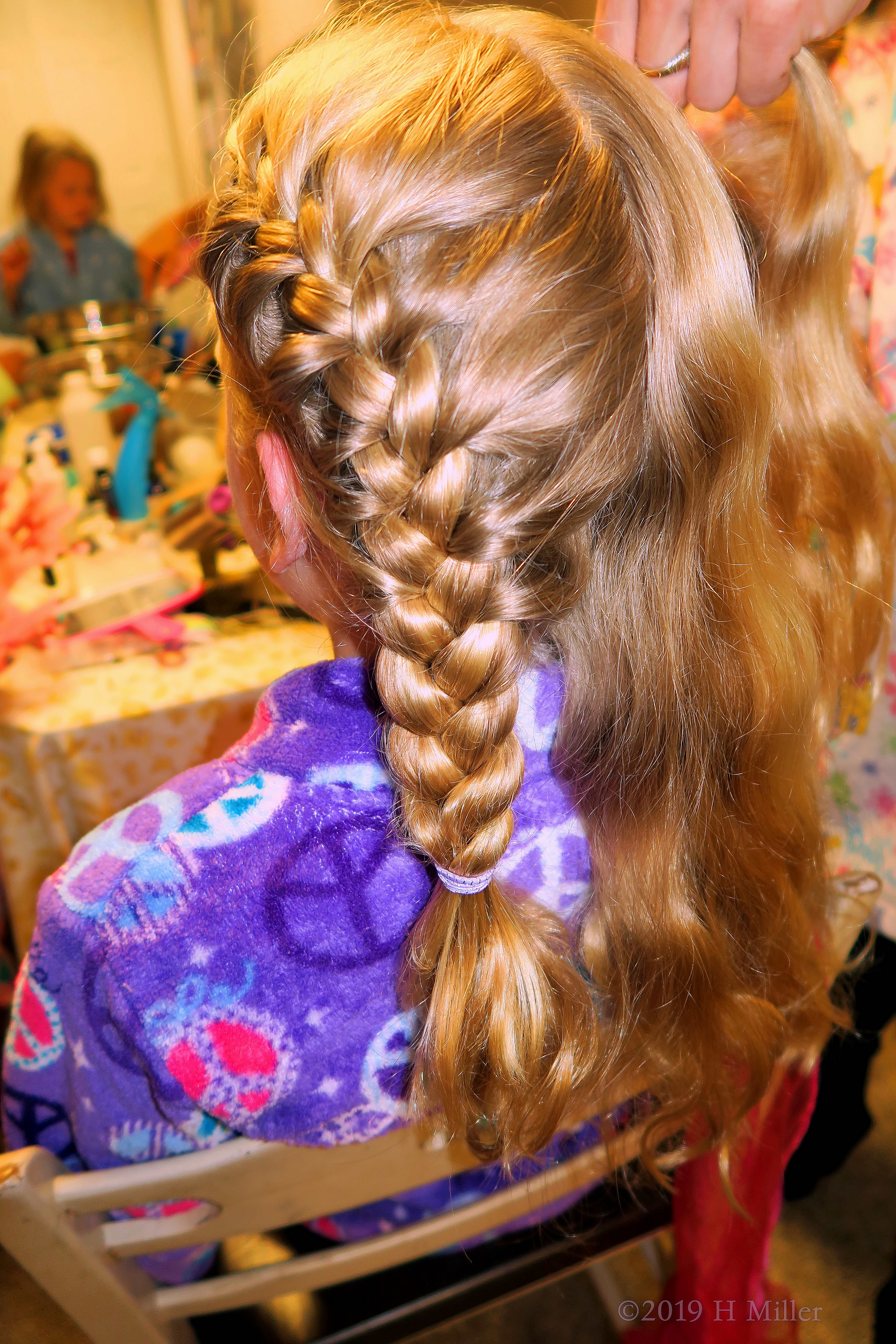 One Half Kids Hairstyle Done! One Half Kids Hairstyle Done!