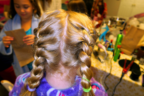 Back View Of French Braided Pigtails Back View Of French Braided Pigtails