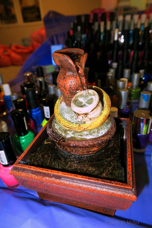 Close Up Of Mini Tranquility Fountain Close Up Of Mini Tranquility Fountain