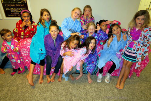 Everyone In Spa Robes! Everyone In Spa Robes!