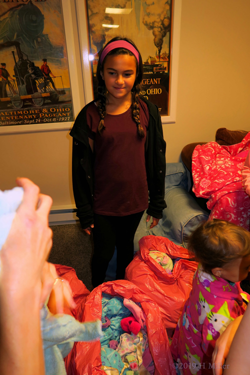 Picking Out The Purple Spa Robe Picking Out The Purple Spa Robe