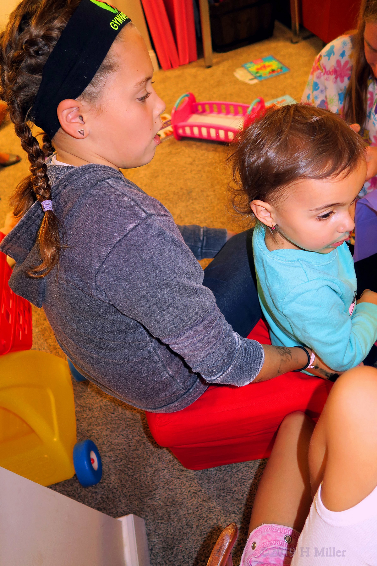 Blossoming Braids! Kids Hairstyle At The Kids Spa! 