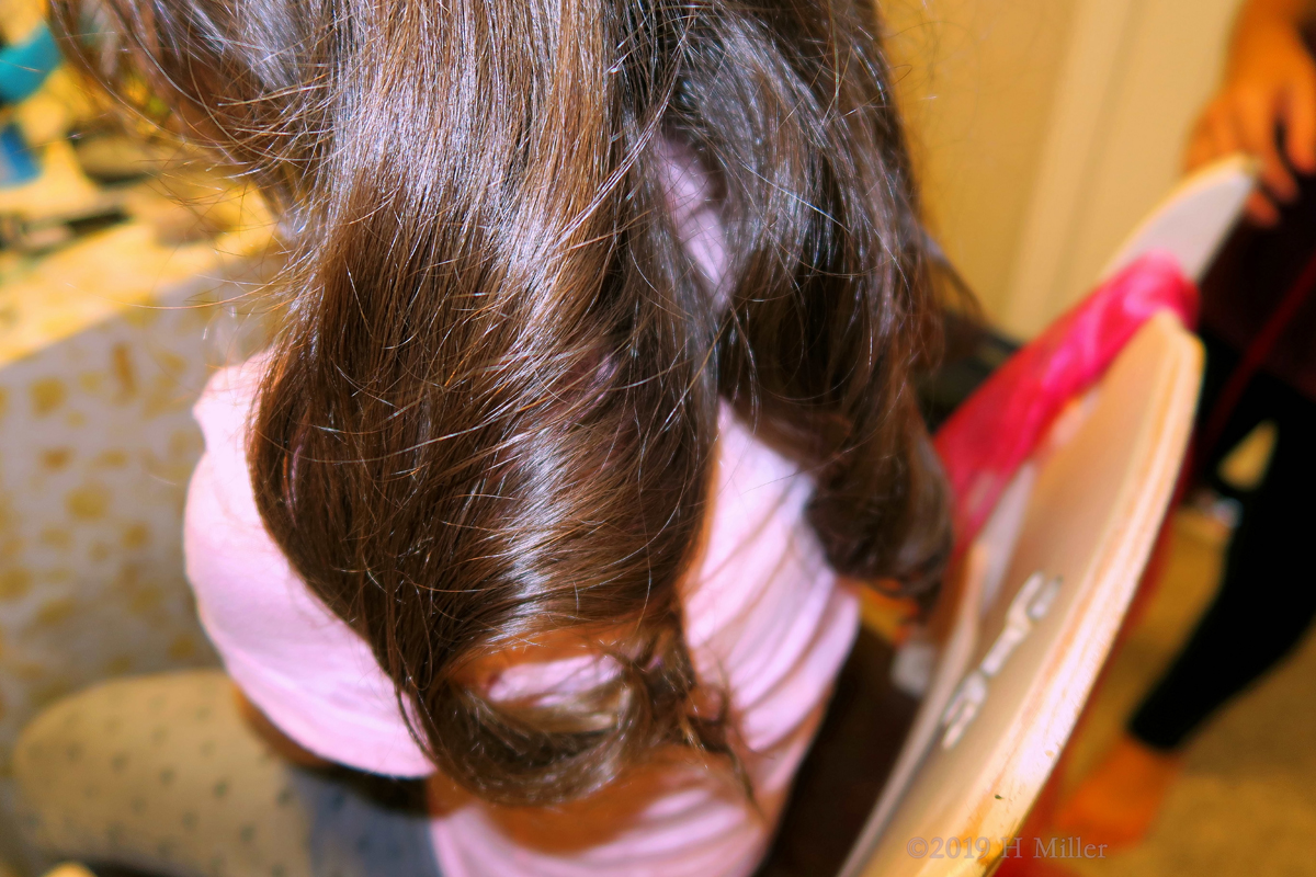 Curvy Curls! Kids Hairstyle Closeup! 