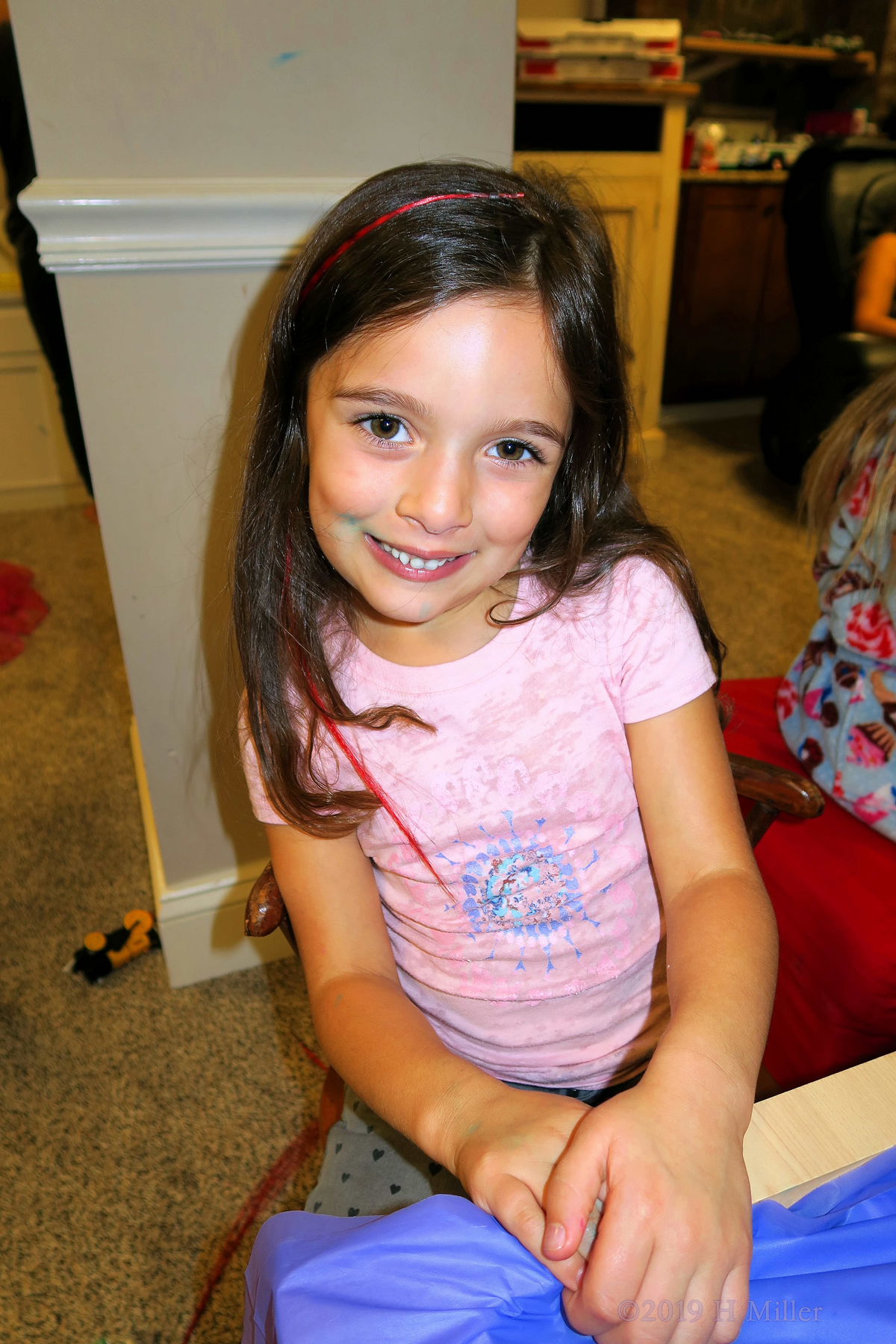 Hair Feather Happiness During Kids Hairstyles! 