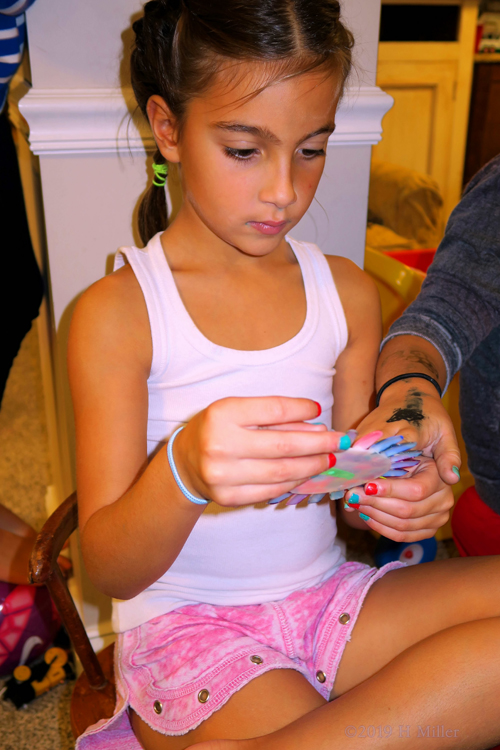 Multicolored Mixtured Kids Mani! Kids Manicure For The Birthday Girl! Multicolored Mixtured Kids Mani! Kids Manicure For The Birthday Girl!