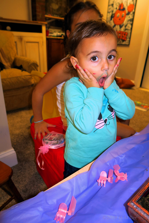 Shocked Silly! Kids Manicures At The Nail Spa!