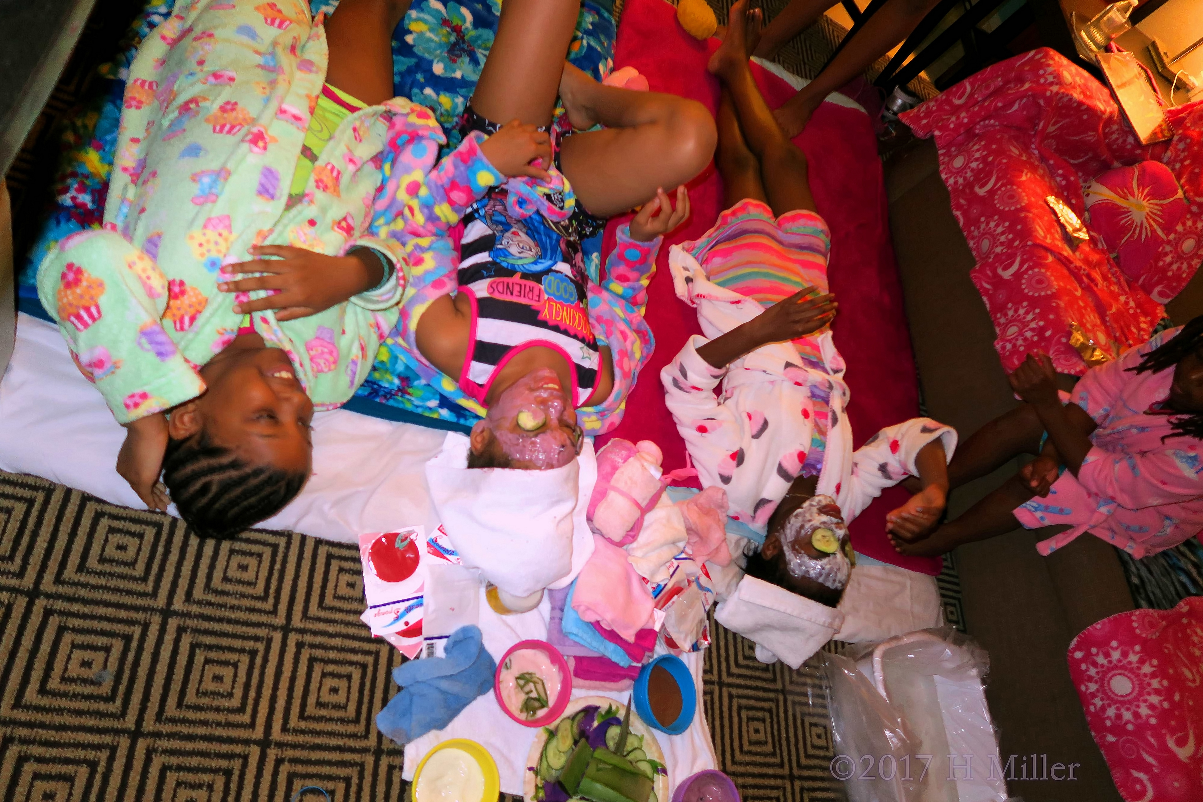 All Three Girls Are Ready For Their Girls Facials! All Three Girls Are Ready For Their Girls Facials!