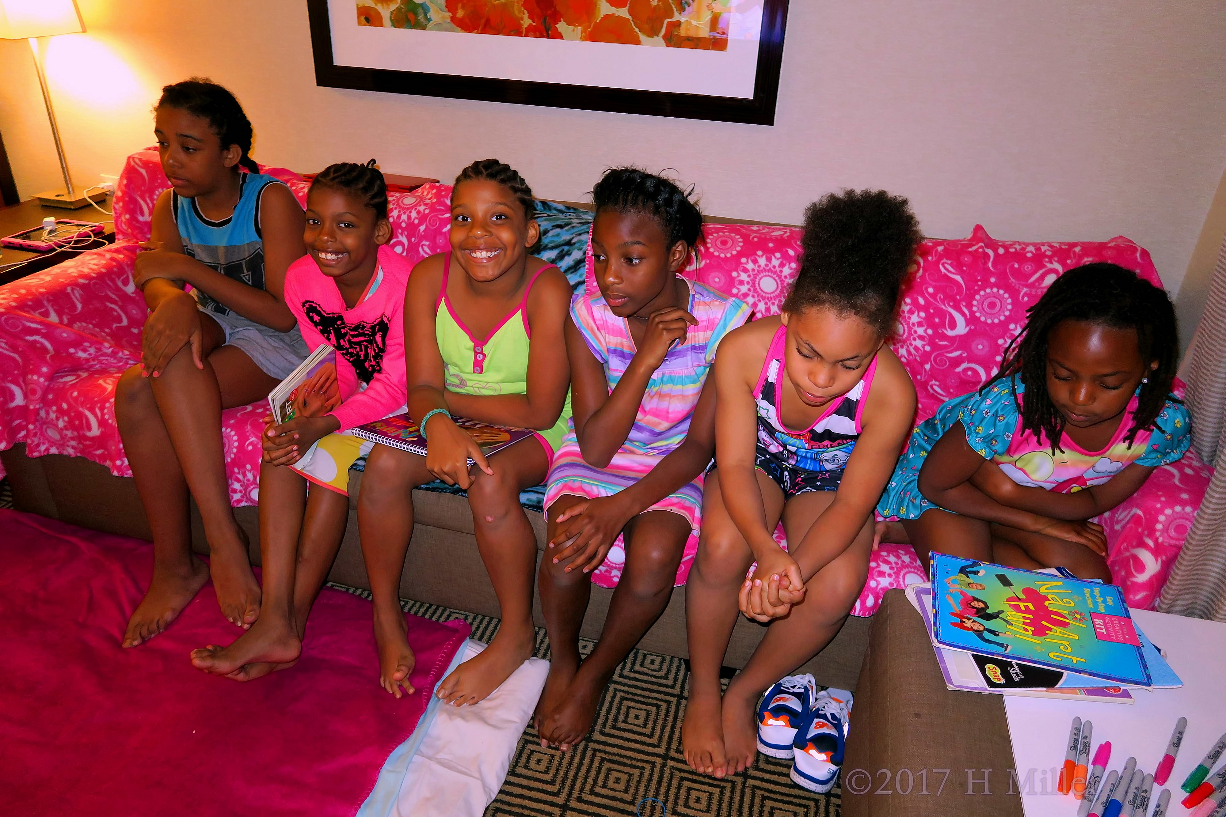 Another Smile For Another Group Picture At The Girls Spa. Another Smile For Another Group Picture At The Girls Spa.