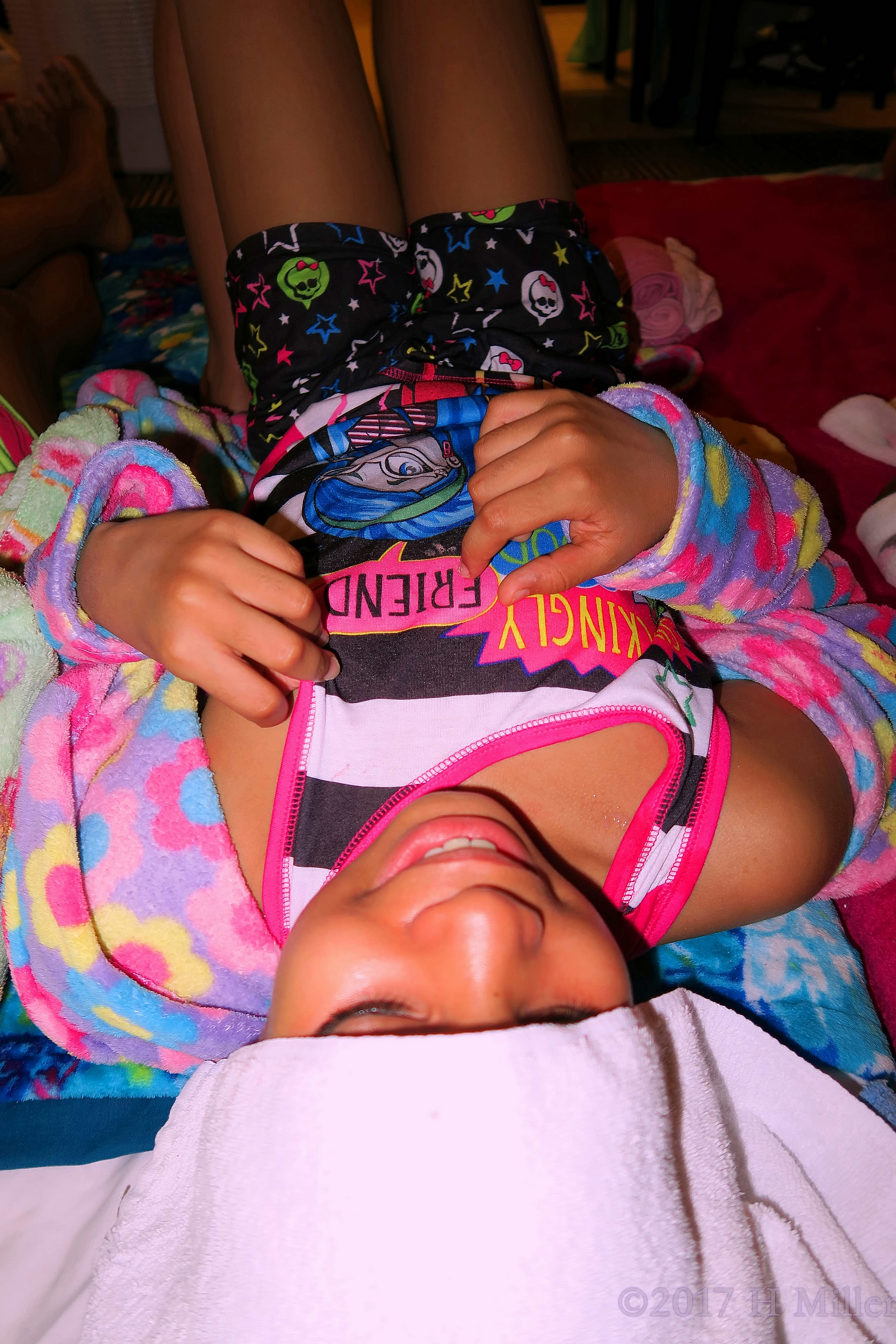 Getting Ready To Have Her Girls Facial Cleanser And Masque Done! Getting Ready To Have Her Girls Facial Cleanser And Masque Done!