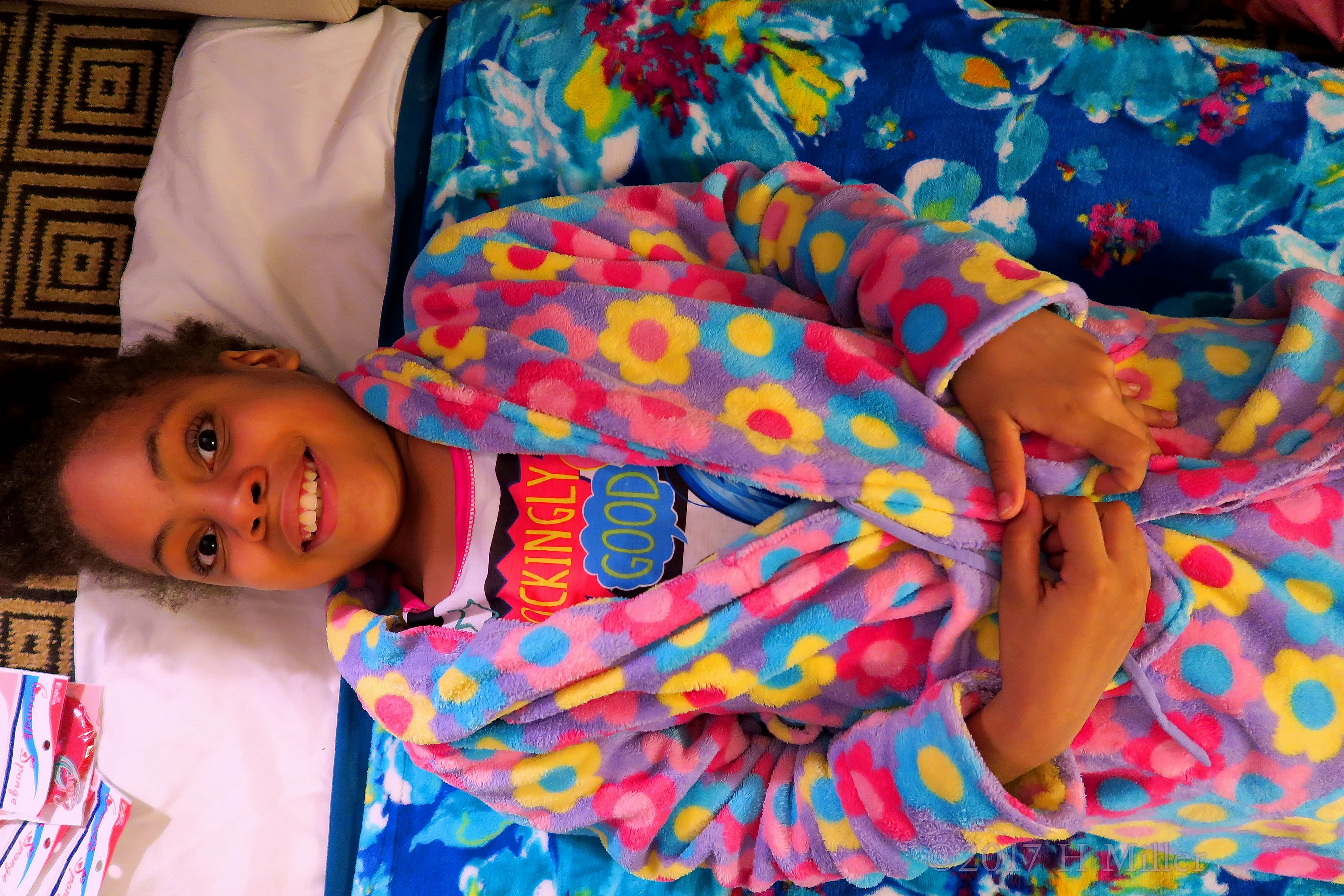 She Is Ready For Her Girls Facial! She Is Ready For Her Girls Facial!