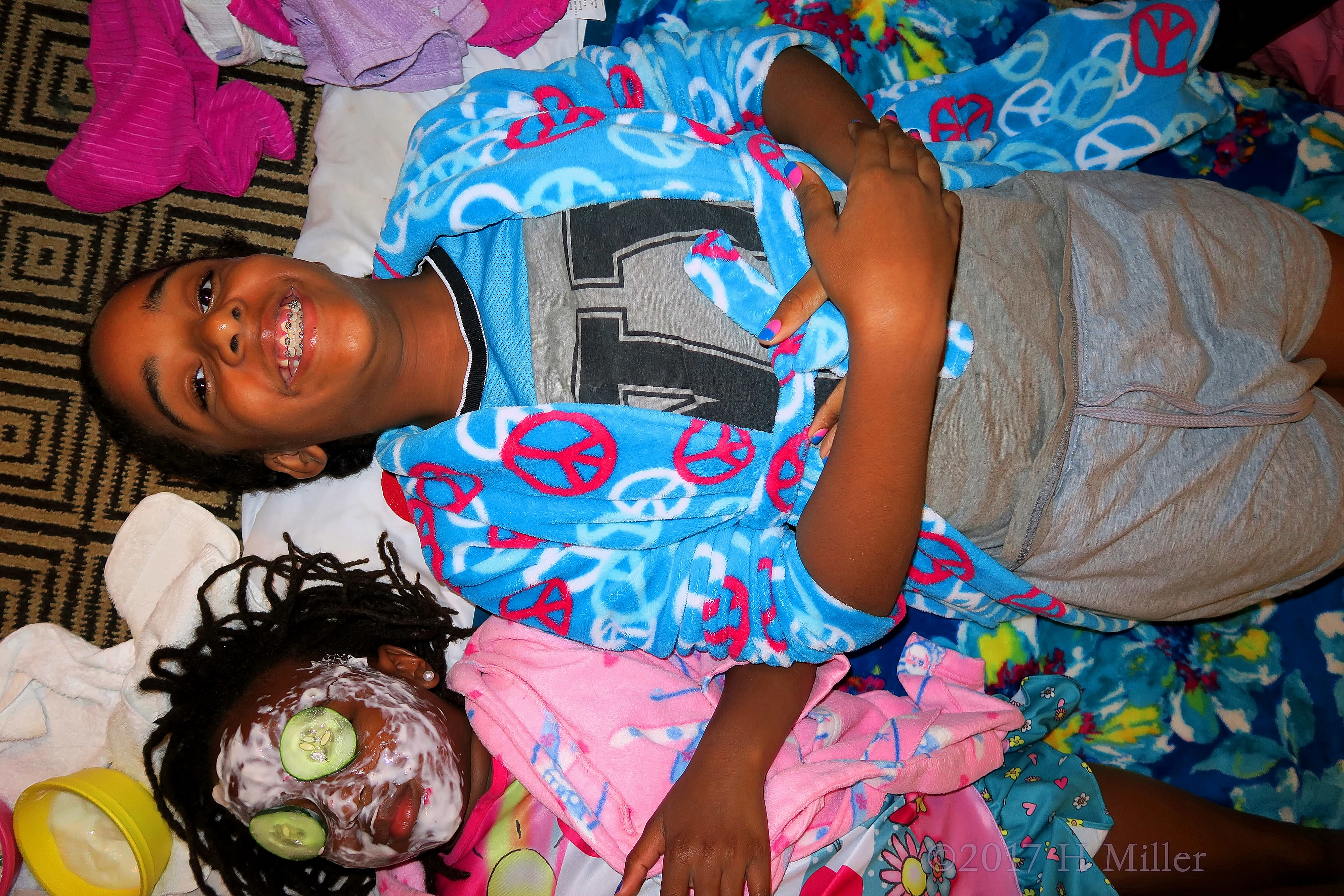 Smiling And Getting Ready For Her Girls Facial! Smiling And Getting Ready For Her Girls Facial!