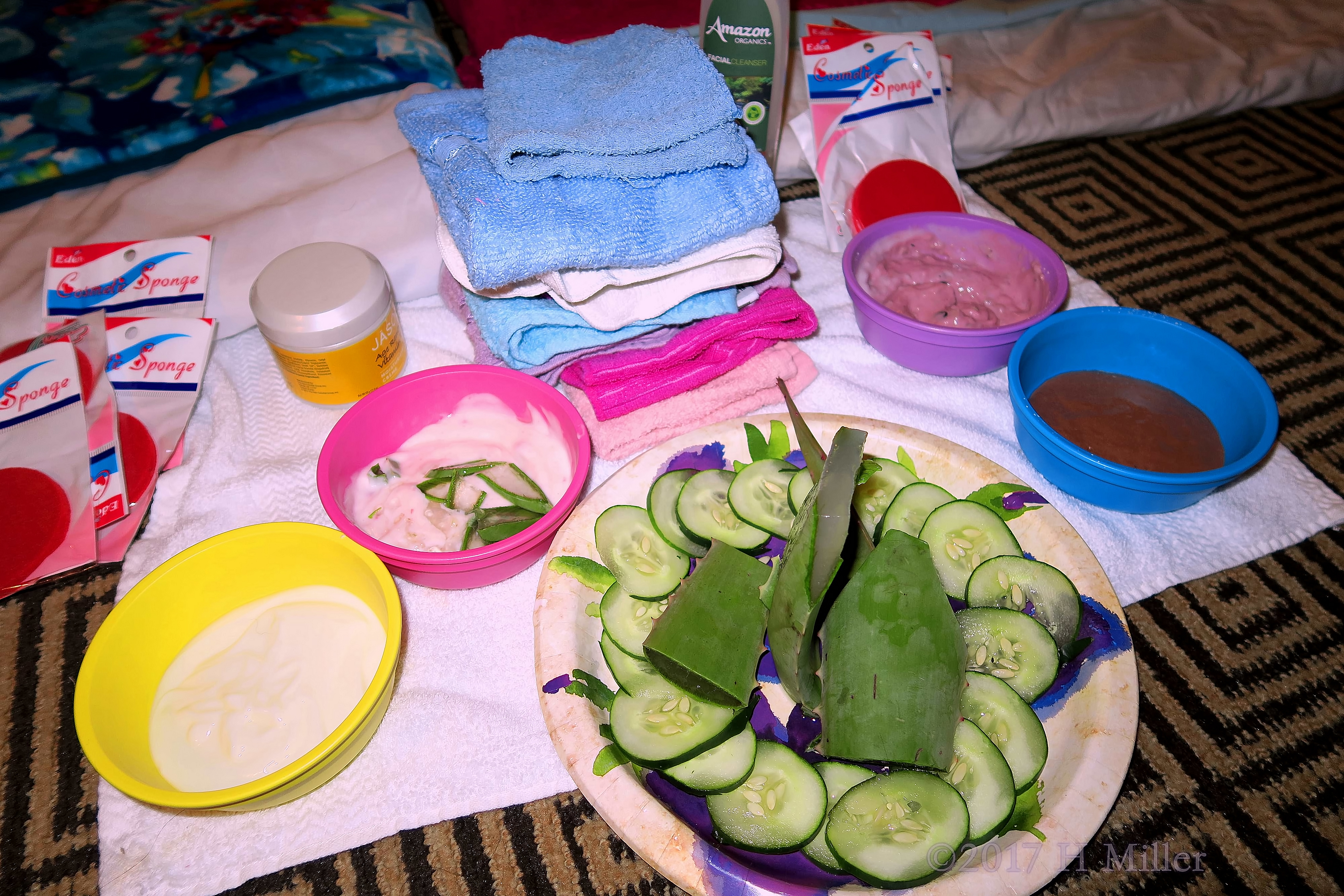 The Girls Spa Facials Ingredients. The Girls Spa Facials Ingredients.