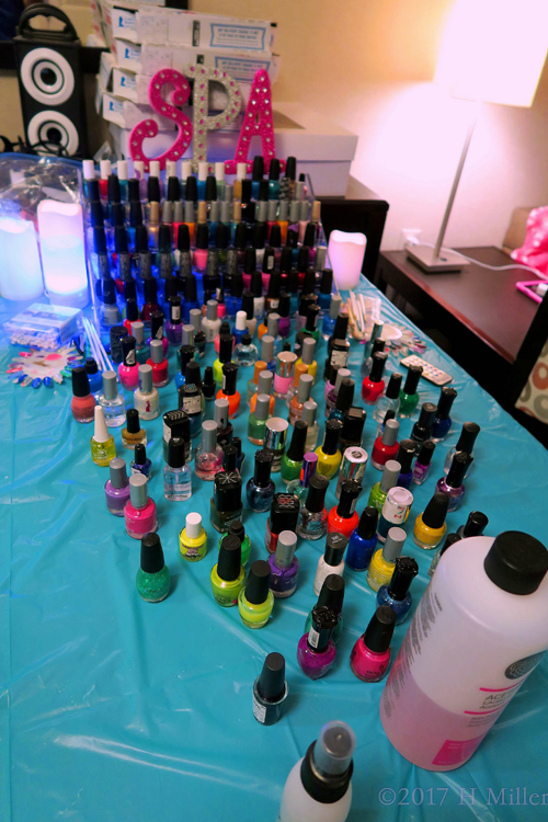 Lots Of Nail Polish At The Kids Nail Salon Lots Of Nail Polish At The Kids Nail Salon