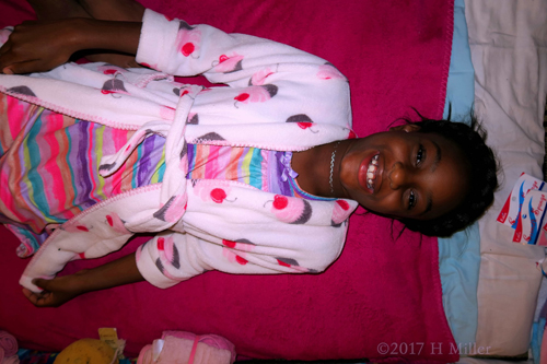 Smiling Before Her Kids Facial! Smiling Before Her Kids Facial!