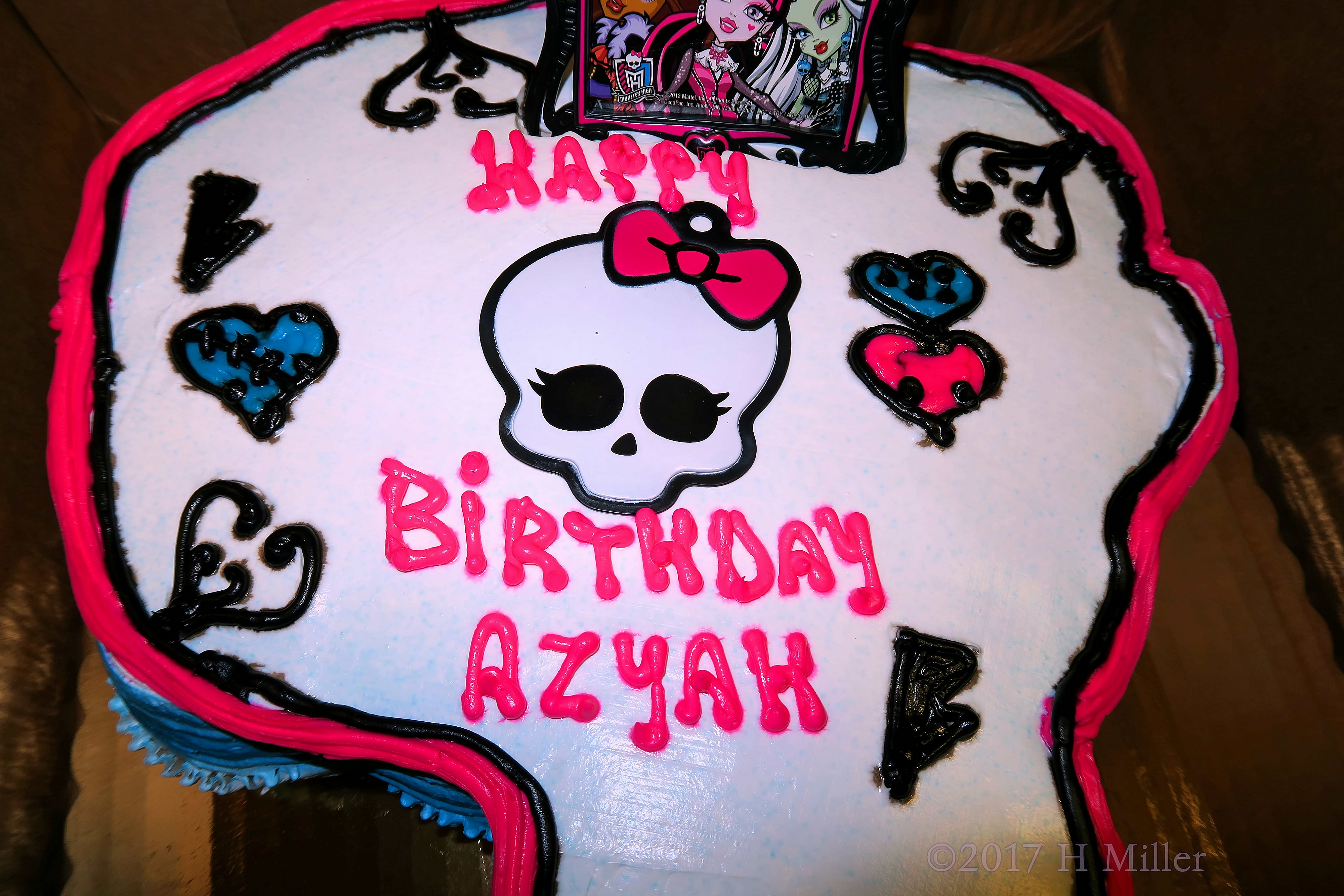 The Monster High Birthday Cupcakes, Another View! The Monster High Birthday Cupcakes, Another View!
