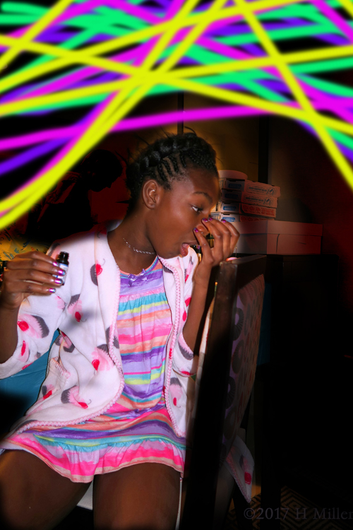 She Wanted To Smell The Essential Oil Too! She Wanted To Smell The Essential Oil Too!