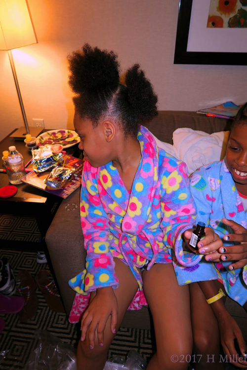 She Wants To Try A Different Essentail Oil For Her Kids Pedicure Footbath. She Wants To Try A Different Essentail Oil For Her Kids Pedicure Footbath.