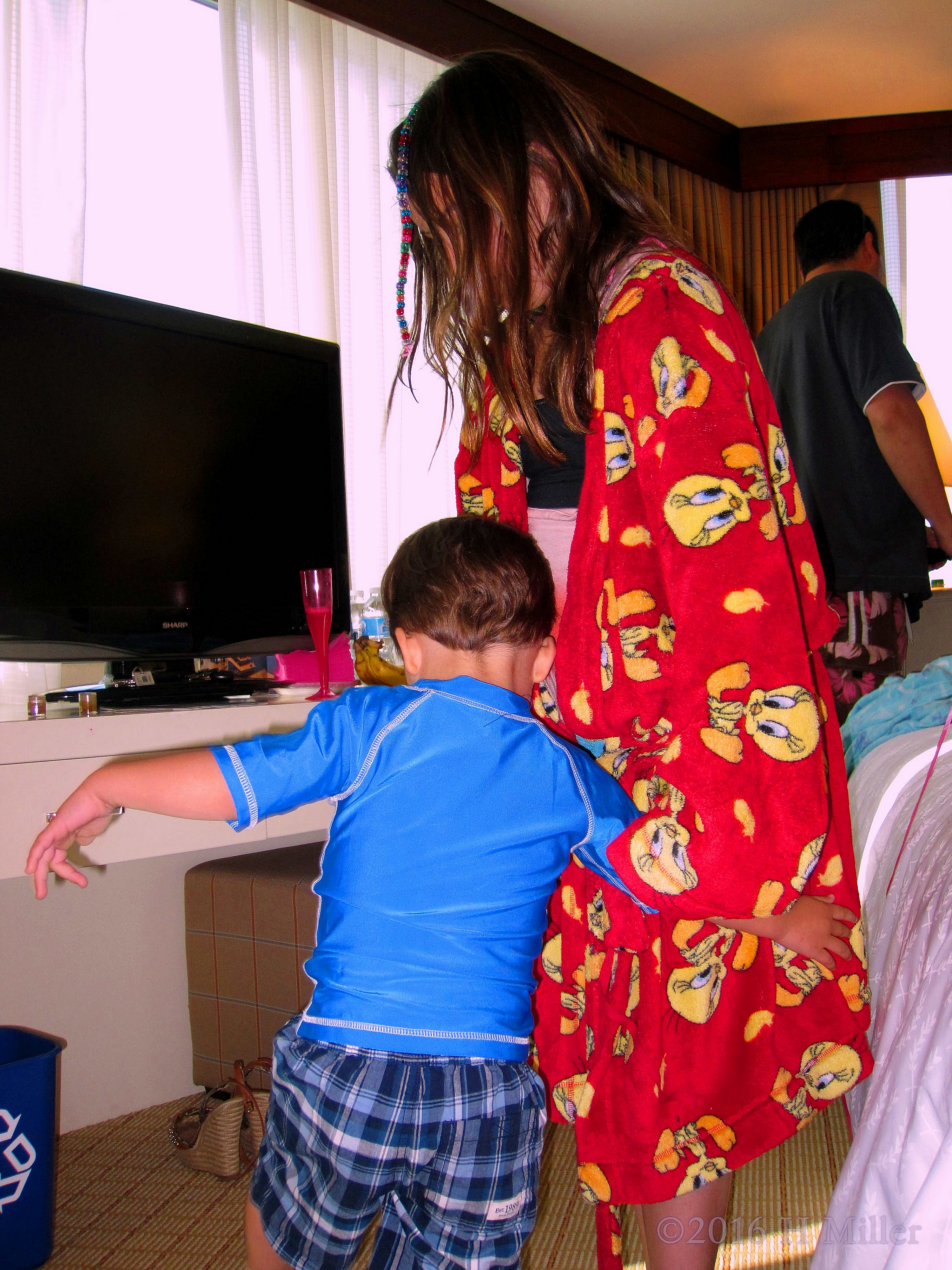 Birthday Girl's Little Brother Wants To Join The Fun! Birthday Girl's Little Brother Wants To Join The Fun!