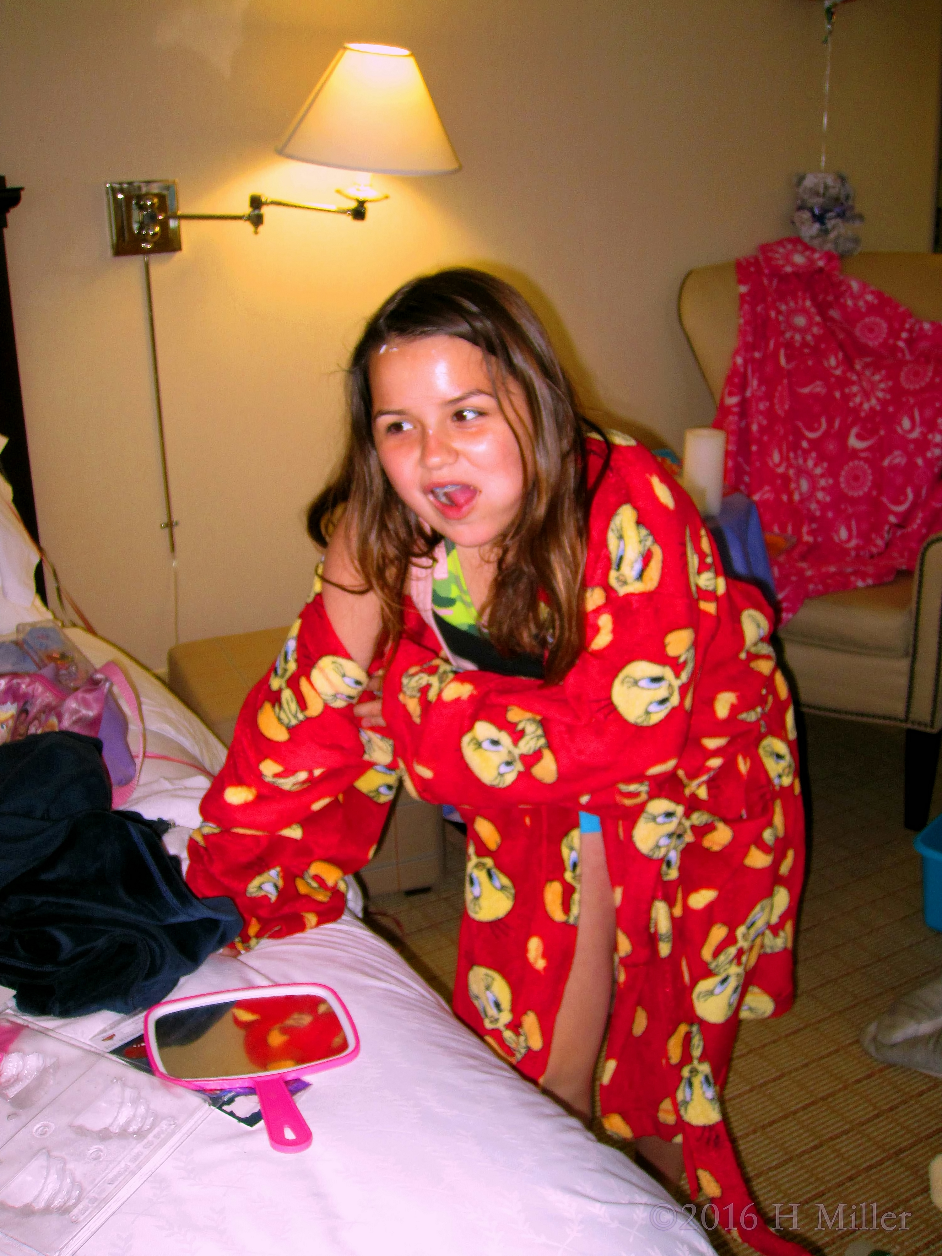 Hanging Around Chatting During The Spa Party Hanging Around Chatting During The Spa Party