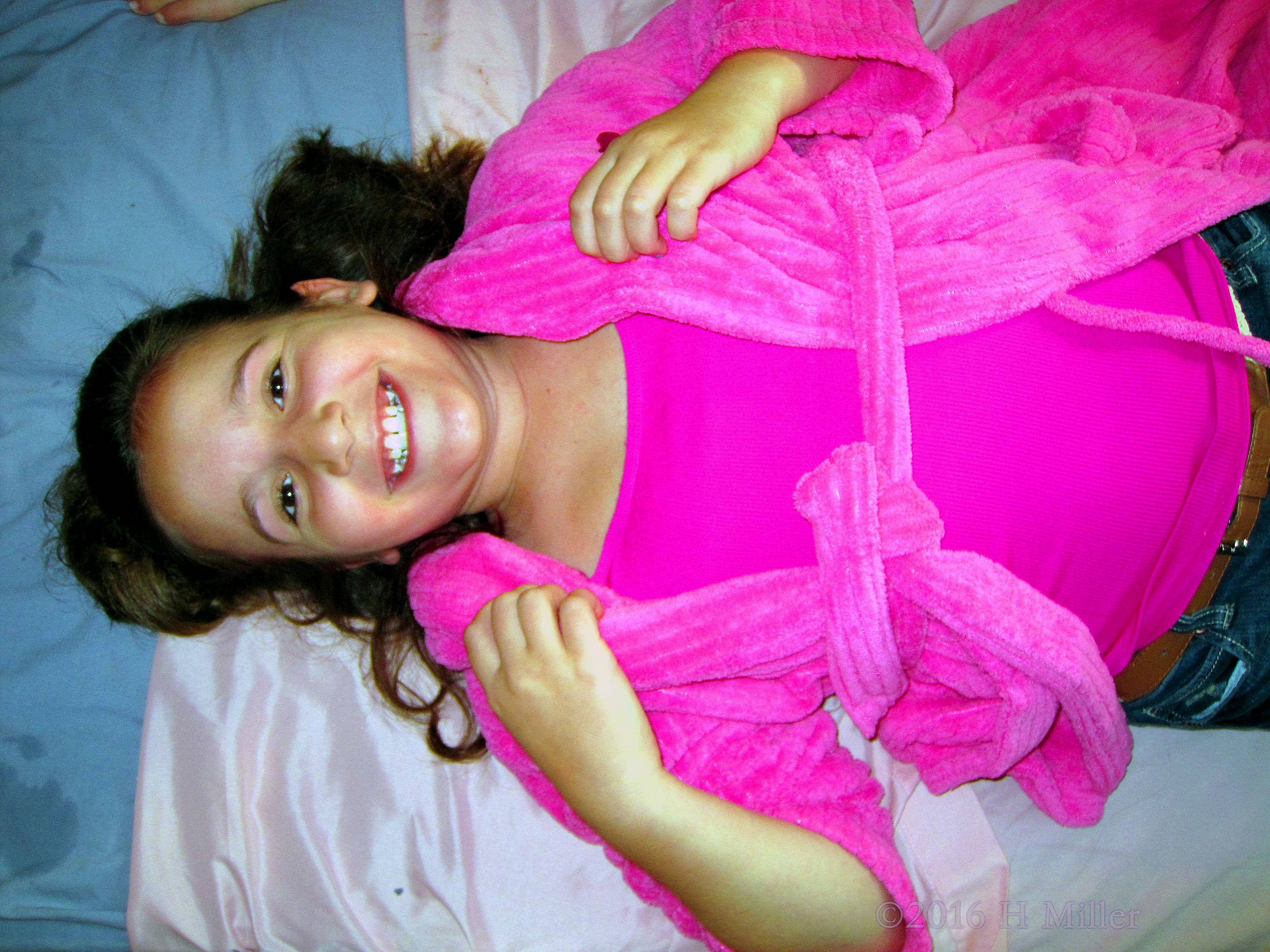 Smiling Big And Ecstatic For Her Facial! Smiling Big And Ecstatic For Her Facial!