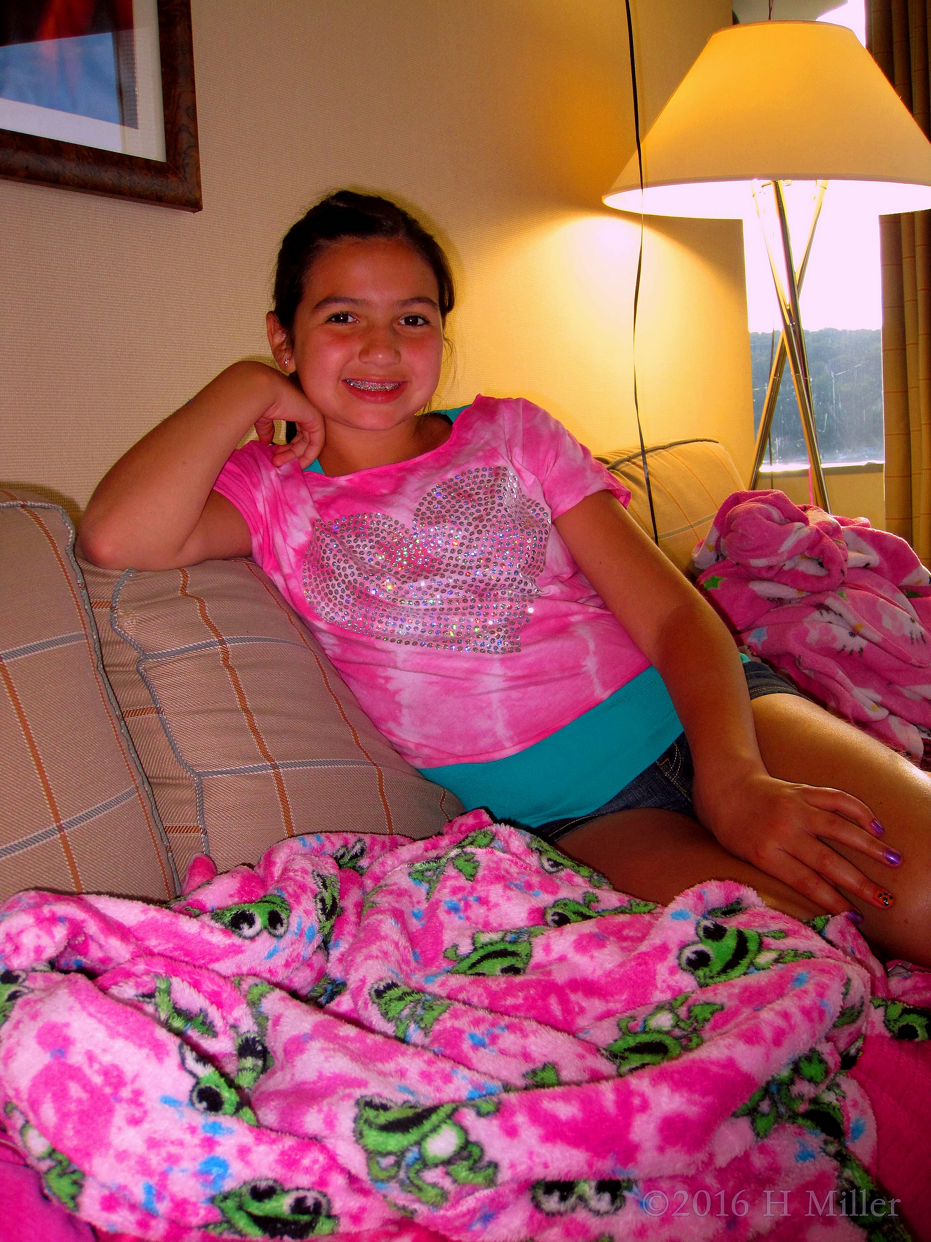 Chilling Out On The Spa Couch. Chilling Out On The Spa Couch.